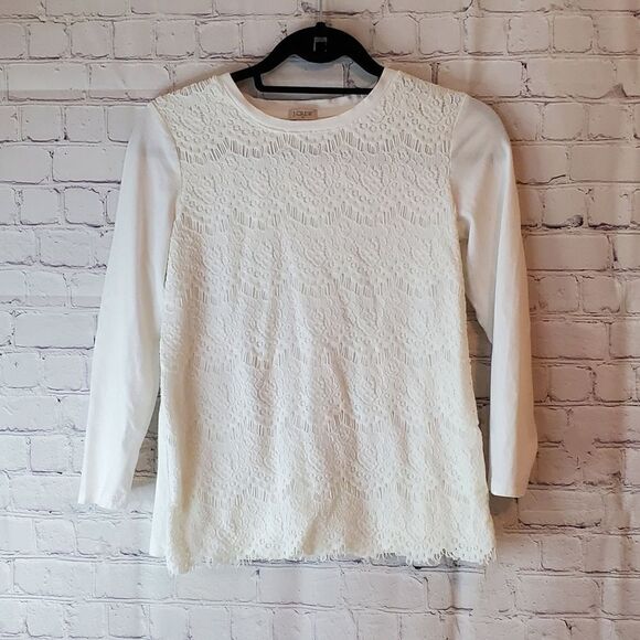 J. Crew Tops - J.Crew white top